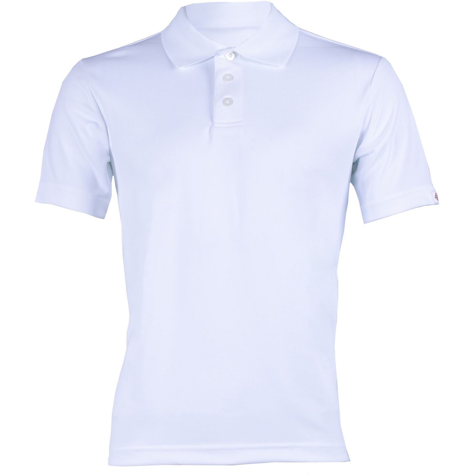 Dickies Everyday Polyester Herren Weißes Polo-Shirt