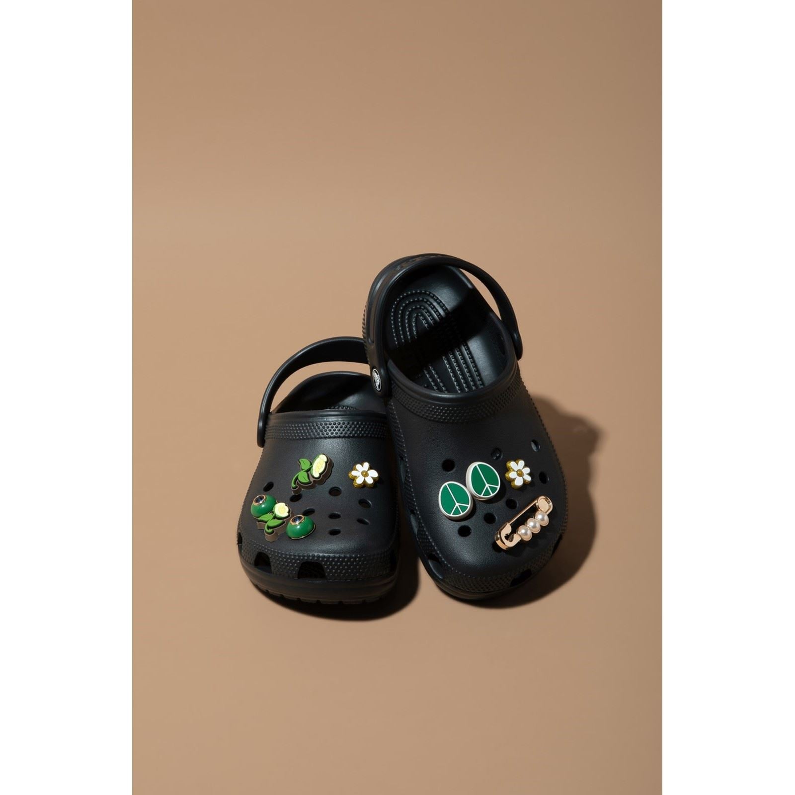 Crocs Kids' Classic Thermoplastische Schwarze Slipper