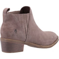 Hush Puppies Isobel Leder Damen Stiefel In Taupe