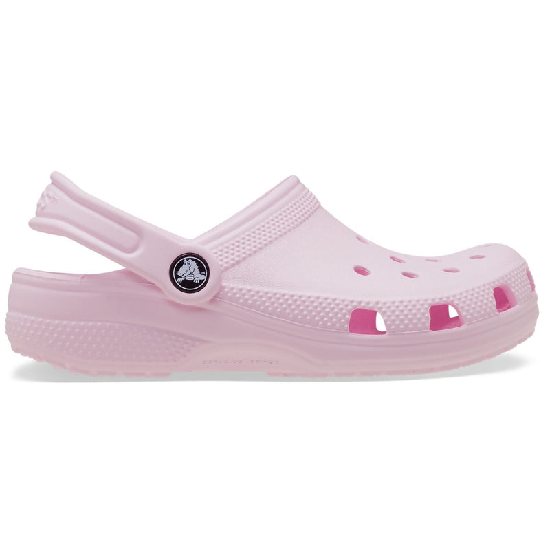 Crocs Toddler Classic Croslite Gummi Rosa Milch Loafers