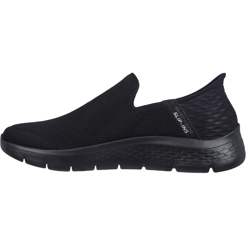 Skechers Go Walk Flex No Hands Synthetik Herren Sneaker In Schwarz