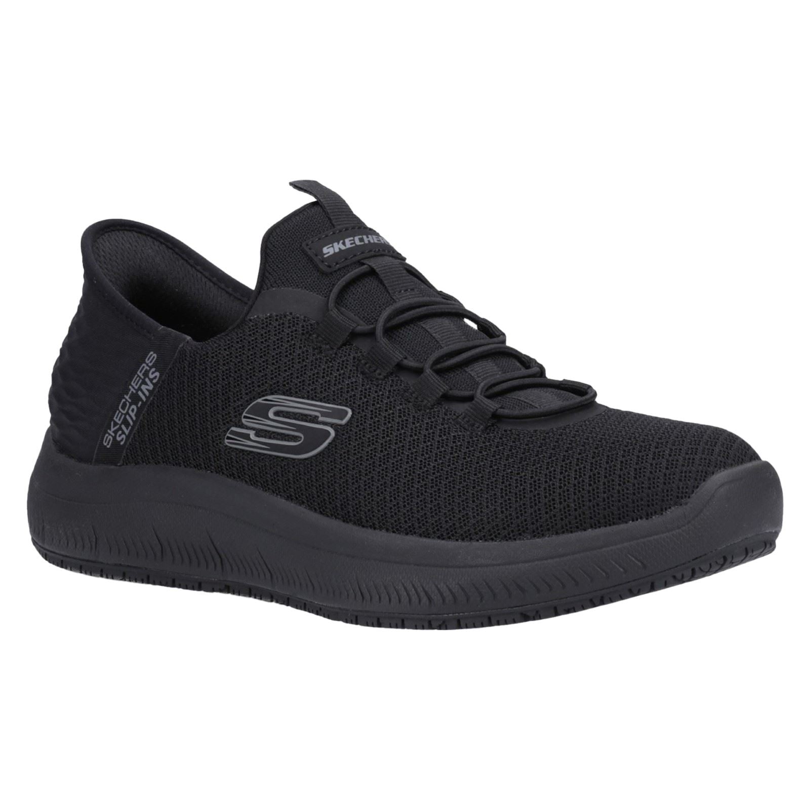Skechers Workwear Summits - Colsin Textil Herren Schwarze Sicherheits Sneaker