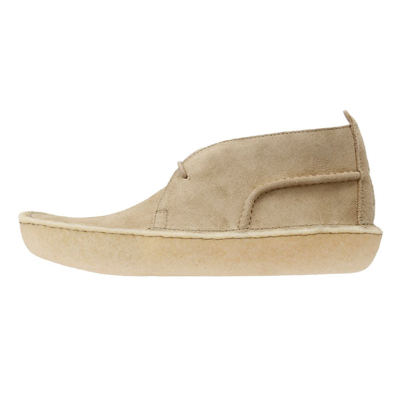 Clarks Originals Desert Rain Herren Stiefel Aus Wildleder In Beige