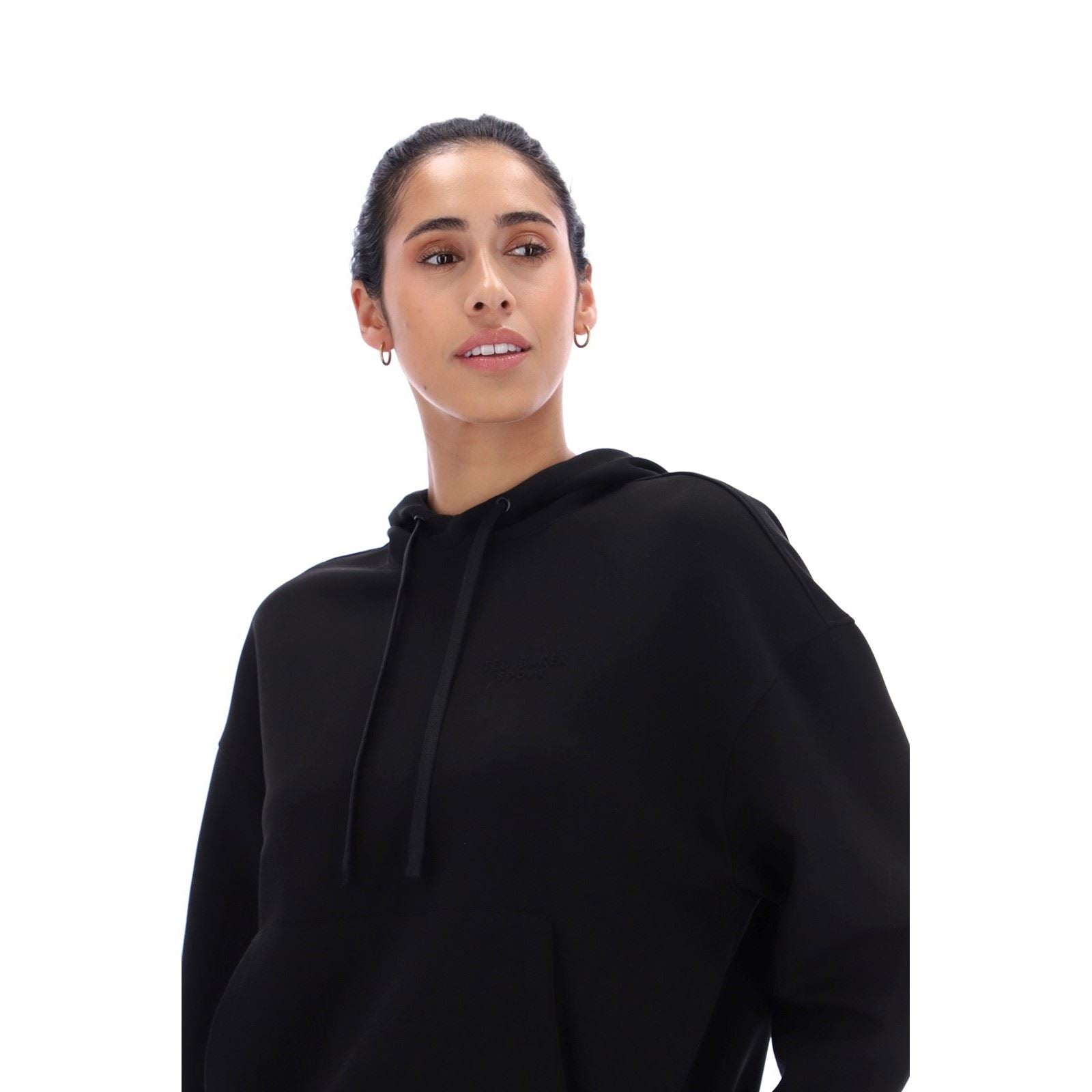 Ted Baker HEIDI TBWHSS2632 Polyester Damen Schwarz Kapuzen Sweatshirt