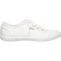 Skechers BOBS B Cute Baumwoll Damensneaker In Weiß
