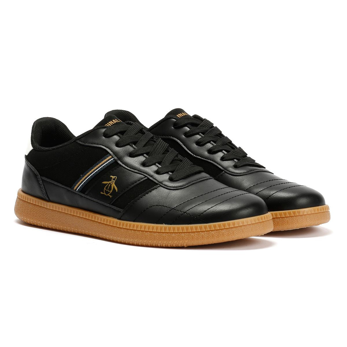 Penguin Striker Männer Schwarze Sneakers