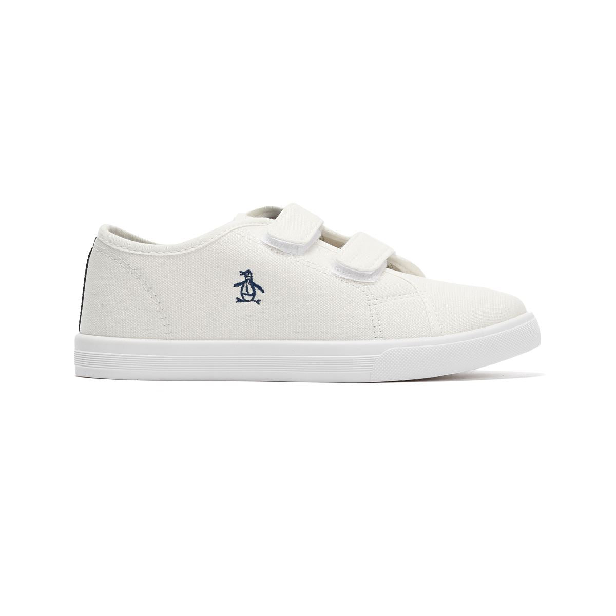 Penguin Junior Sparton Hook and loop Textile Weiße Sneakers