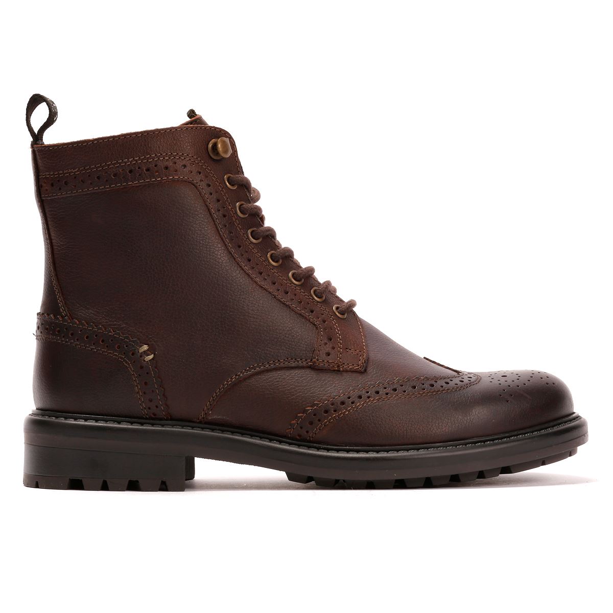 Osprey London The Professor Leder Herren Braune Stiefel