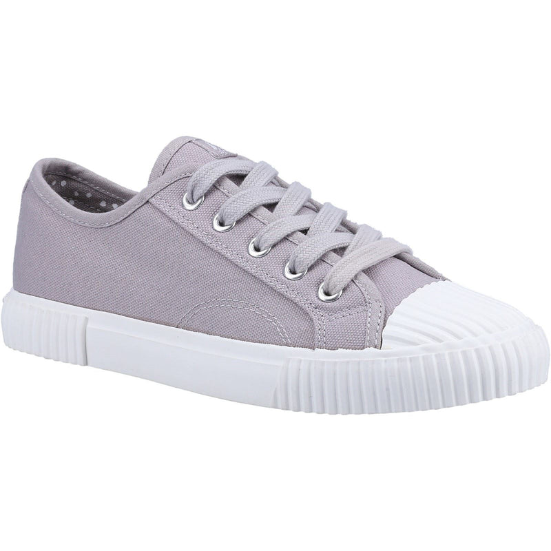Hush Puppies Brooke Stoff Damen Graue Turnschuhe