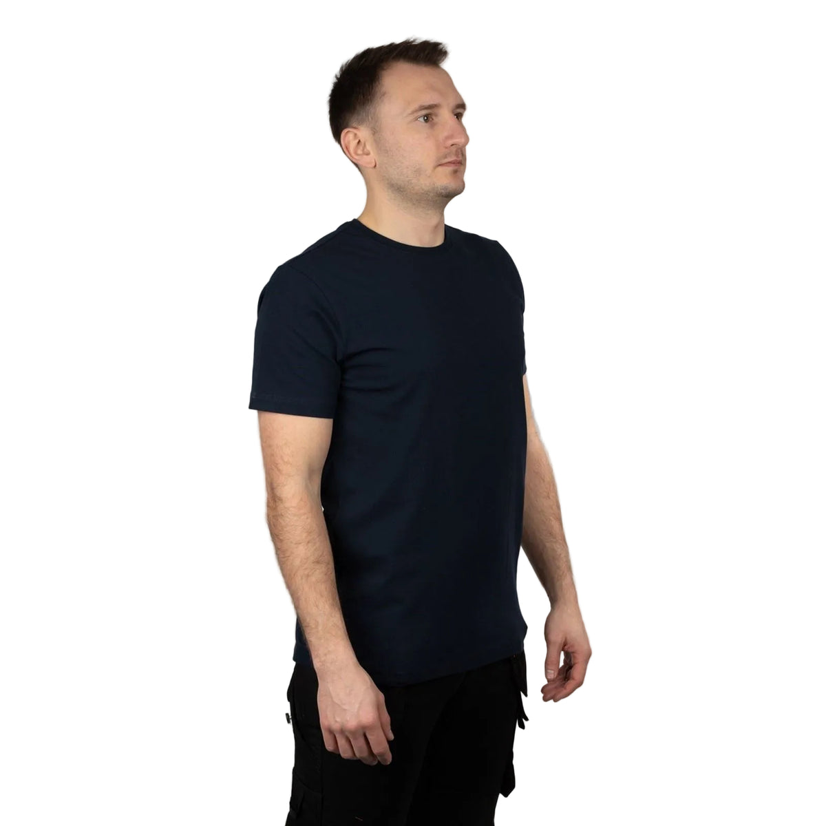 Helly Hansen Workwear Kensington Baumwoll Herrenblaue T-Shirts Mit Kurzen Ärmeln