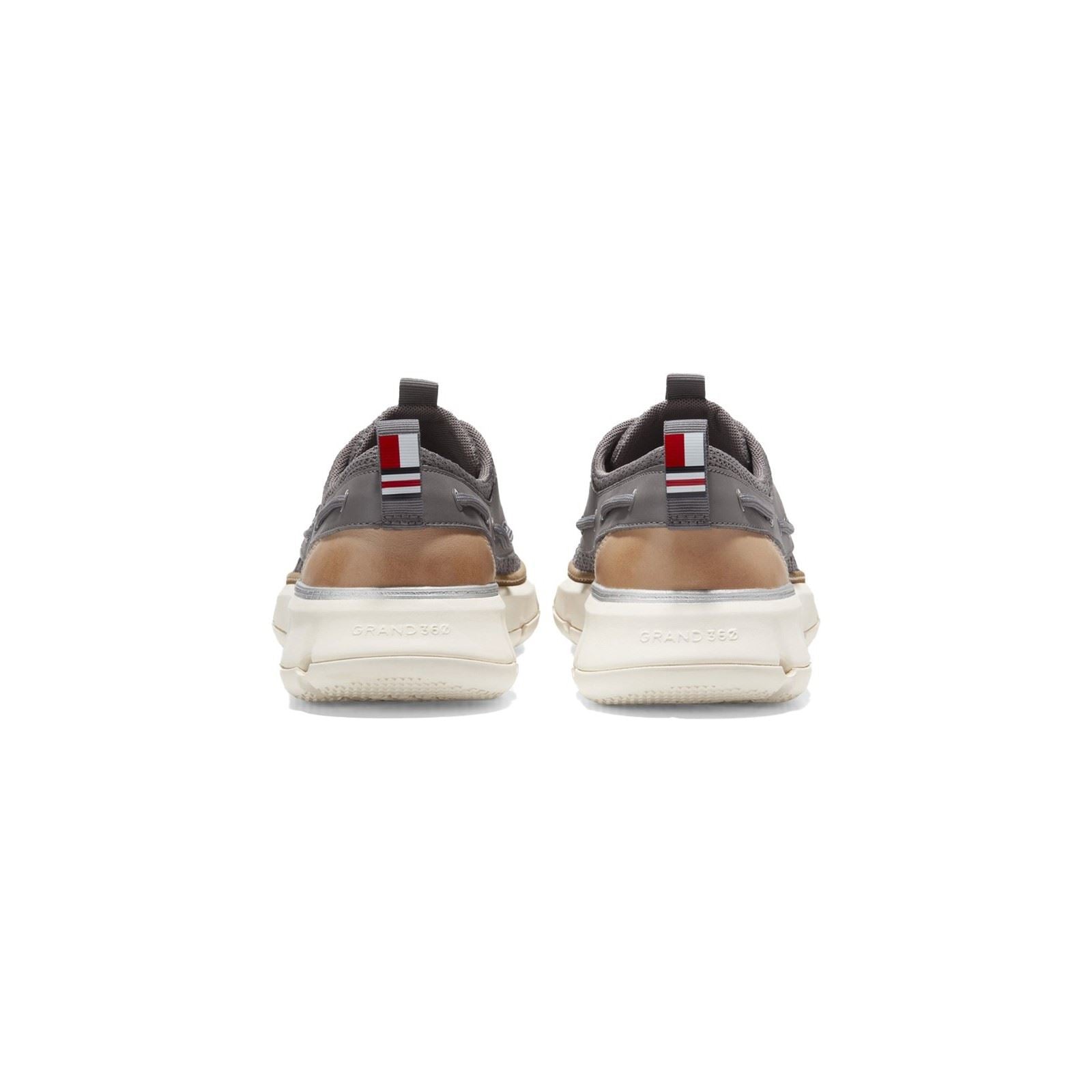 Cole Haan 4.ZeroGrand Regatta Herren Graue Bootsschuhe