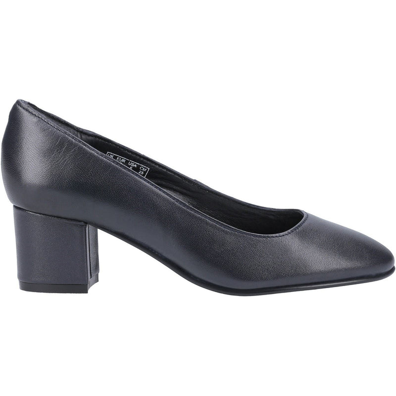 Hush Puppies Anna Leder Damen Navy Pumps