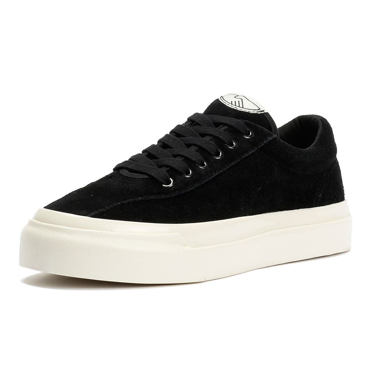 Stepney Workers Club Dellow L Wildleder Damen Schwarz Sneakers