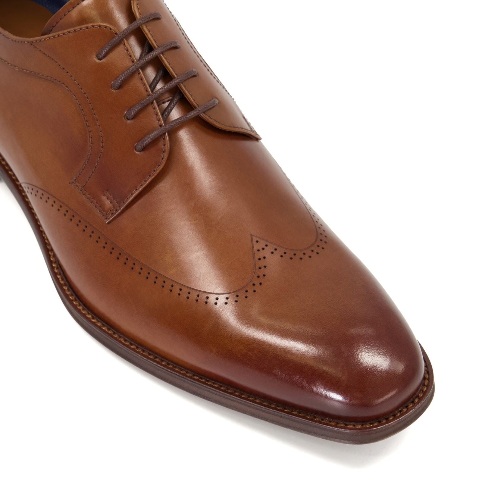Dune Sheath Leder Herren Tan Oxford Schuhe