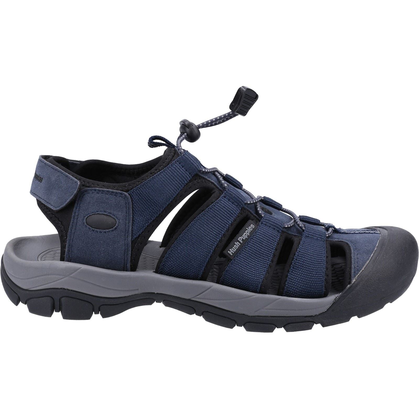 Hush Puppies Peru Polyurethan/Webbing Herren Navy Sandalen