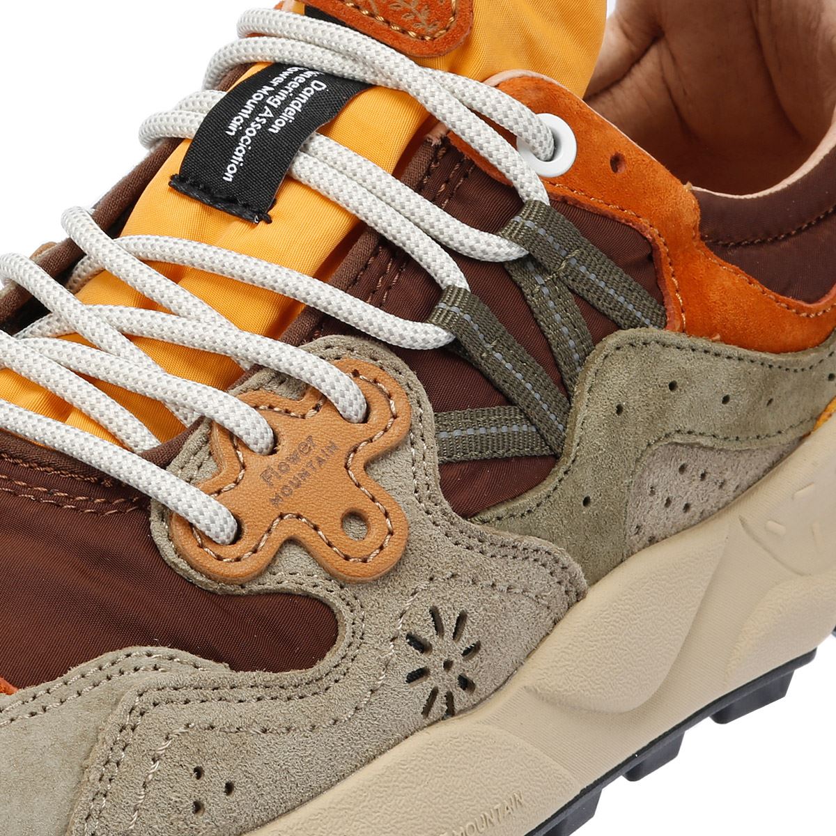 Flower Mountain Yamano 3 Wildleder Braune Turnschuhe