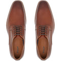 Dune Sparrows Leder Herren Braun Oxford Schuhe