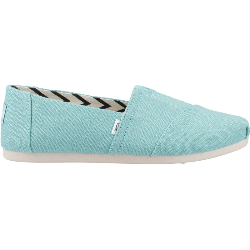 TOMS Alpargata Classic Damen Espadrilles Aus Jute In Aqua
