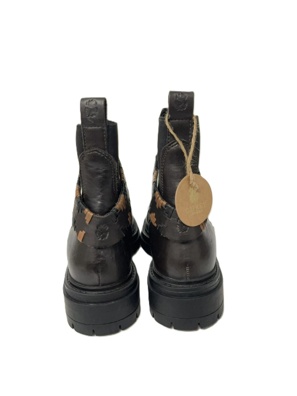 Osprey London The Guildford Chelsea Leder Damen Braune Stiefel