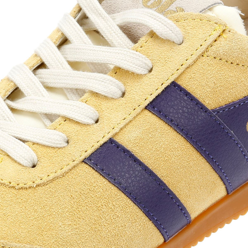 Gola Elan Damen Wildleder Sneaker In Gelb