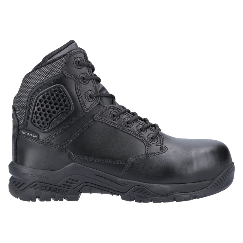 Magnum Strike Force 6.0 Leder Schwarze Sicherheitsstiefel