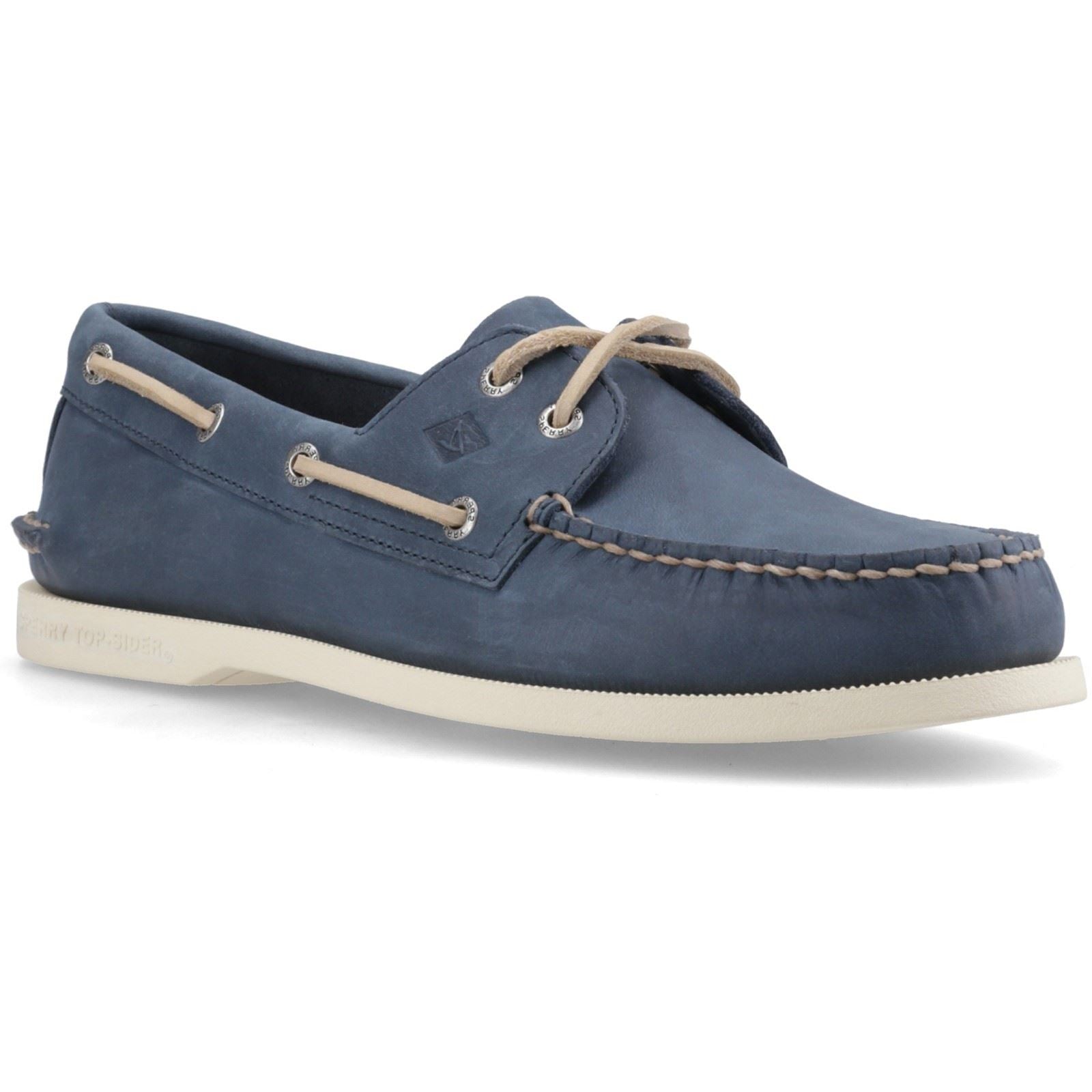 Sperry Authentic 2 Eye Boat Leder Herren Marine Bootschuhe