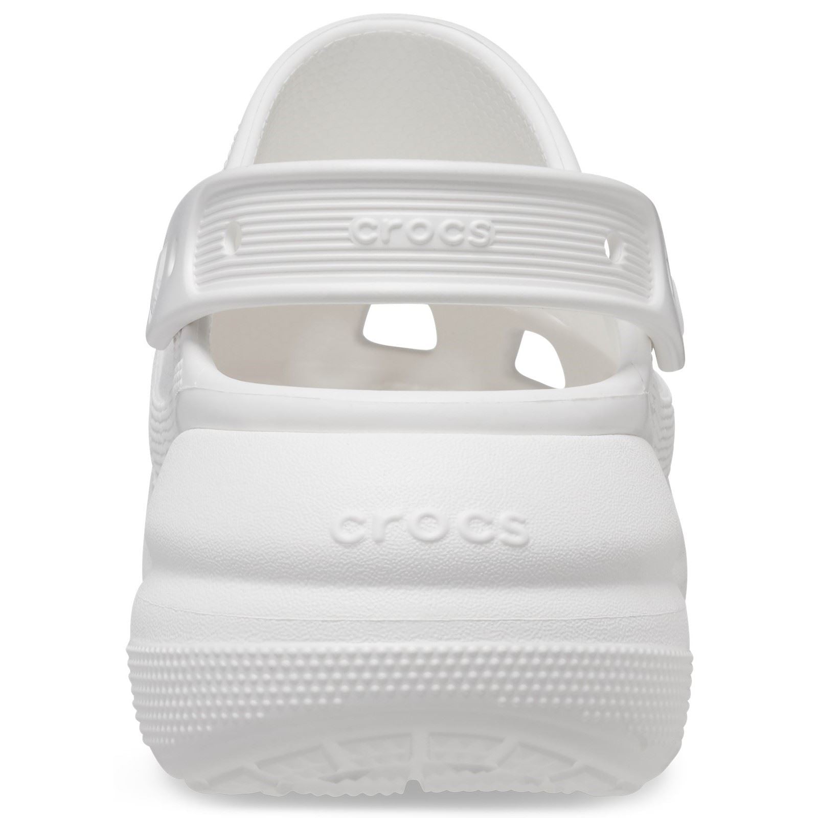 Crocs Classic Crush Eva Damen Clogs In Weiß