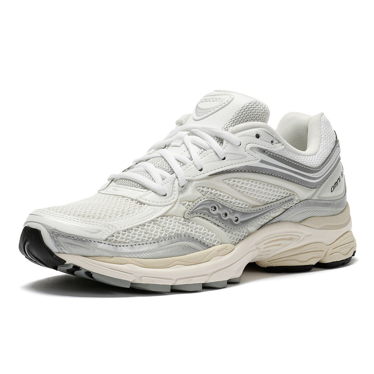 Saucony ProGrid Omni 9 Weiße Sneakers