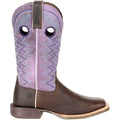 Durango Lady Rebel Pro Leder Damen Stiefel In Dunkelbraun/Amethyst