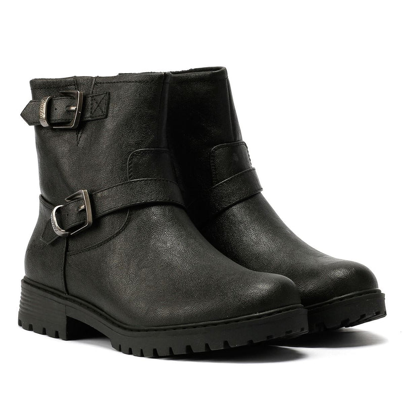 Blowfish Malibu Raven Damen Schwarze Stiefel