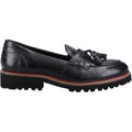 Hush Puppies Ginny Wildleder Damen Schwarze Loafer
