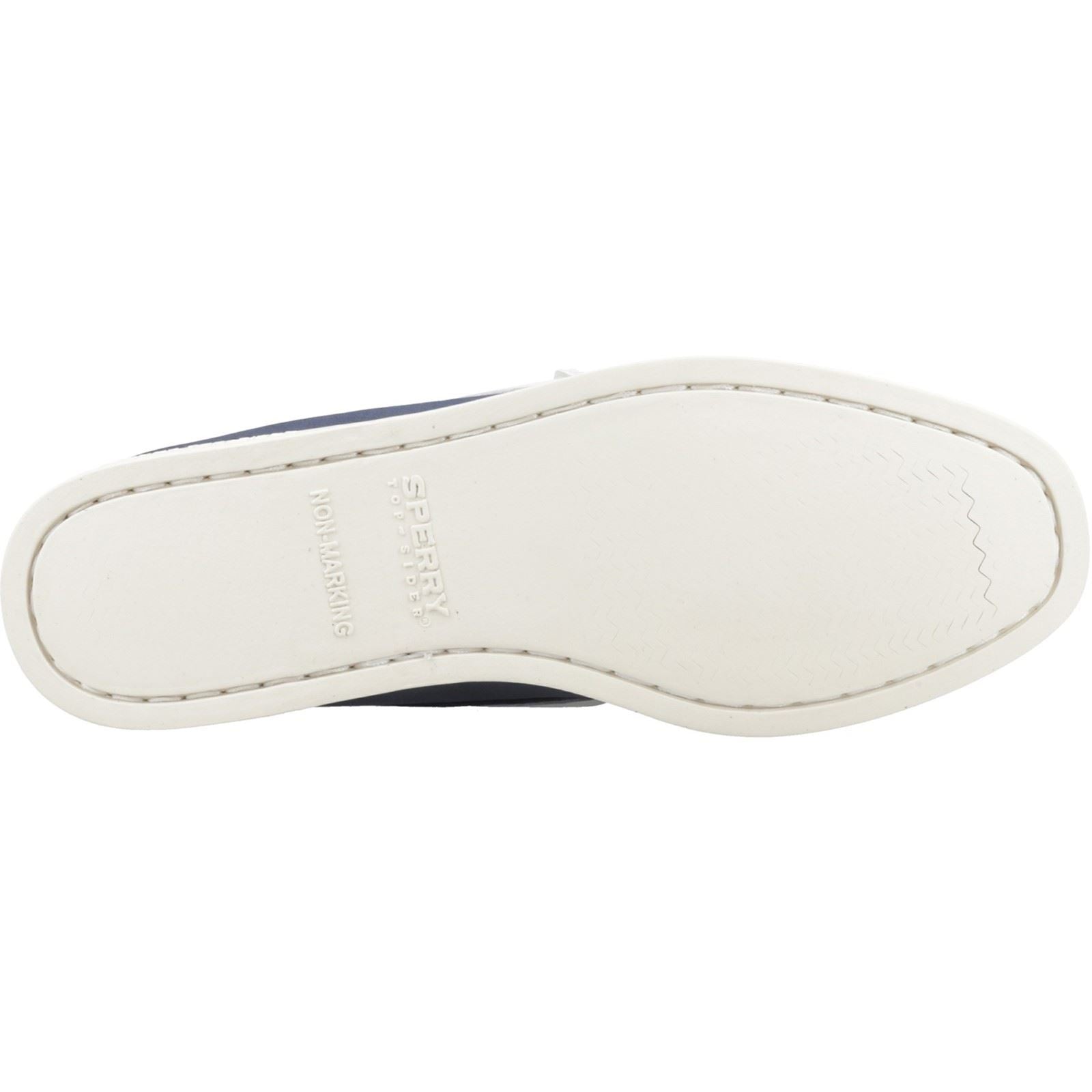 Sperry Authentic 2 Eye Damen Bootsschuhe Aus Leder In Marineblau