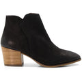 Dune Parlour Nubuk Damenstiefel In Schwarz