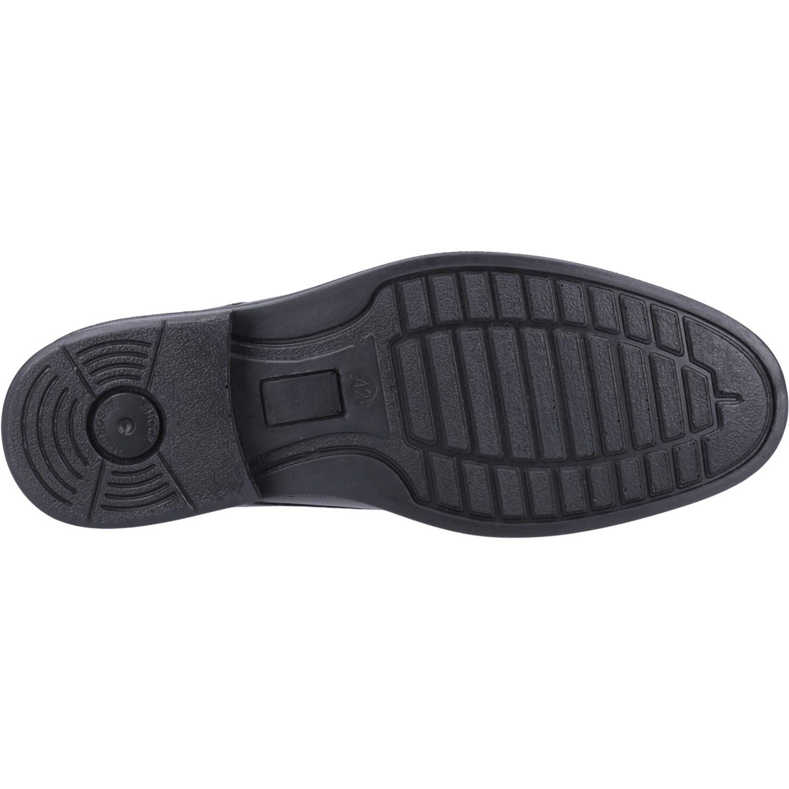 Hush Puppies Neal Schwarze Farbe Herren-Schnürschuhe Aus Leder
