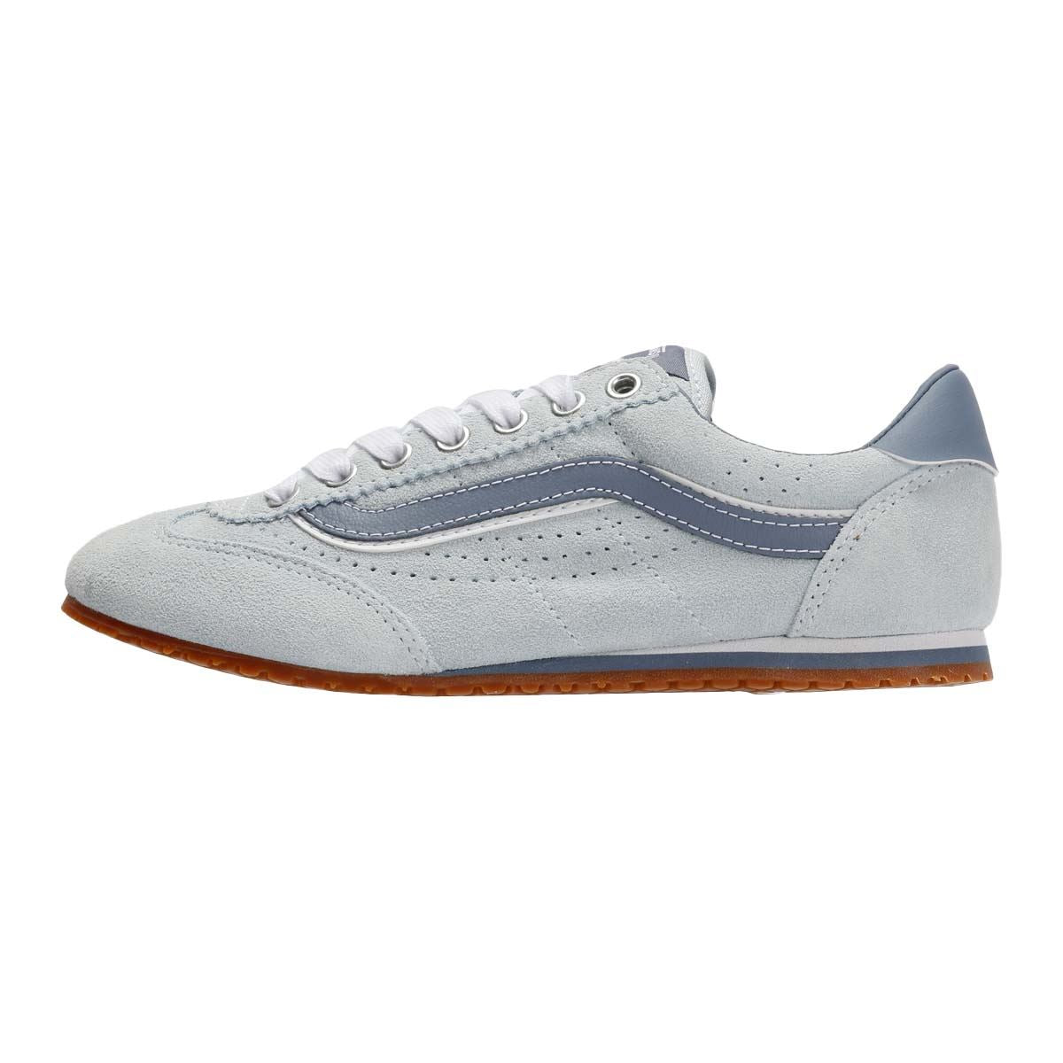 Vans Super Lowpro Wildleder Damen Blaue Sneaker