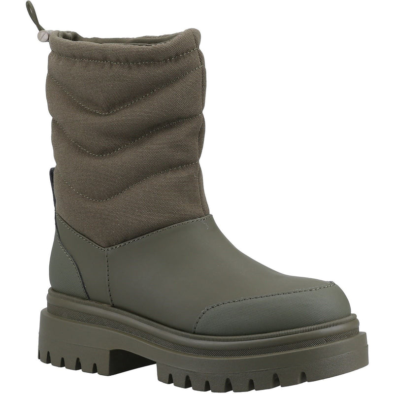 Rocket Dog Dita Stoff Damen Oliv Stiefel