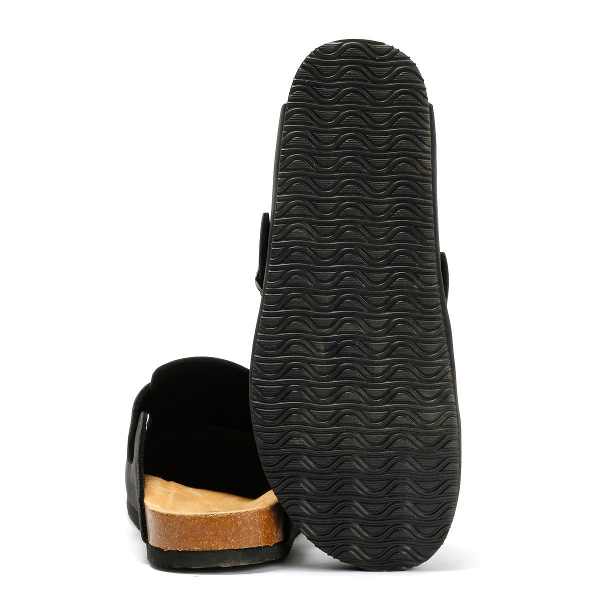 Penguin Pappy Herren Schwarze Sandalen