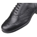Hush Puppies Kada Junior Mädchen Brogues Aus Schwarzem Leder