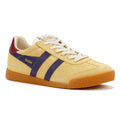 Gola Elan Damen Wildleder Sneaker In Gelb