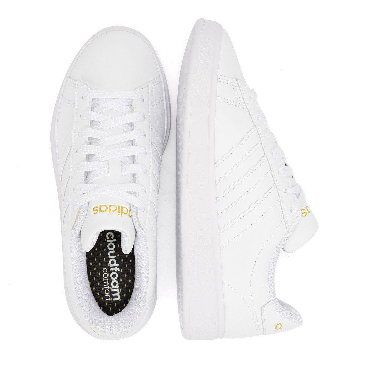 Adidas Grand Court 2.0 Damen Weiße Turnschuhe