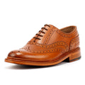 Ben Sherman Sugarman Brogue Leder Herren Braune Schnürschuhe