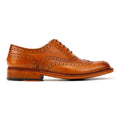Ben Sherman Sugarman Brogue Leder Herren Braune Schnürschuhe