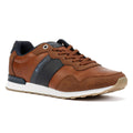 Ben Sherman Owen Retro Herren Braun Sneaker