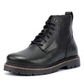 Birkenstock Highwood Lace Mid Damenlederstiefel In Schwarz