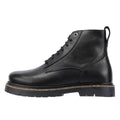 Birkenstock Highwood Lace Mid Damenlederstiefel In Schwarz