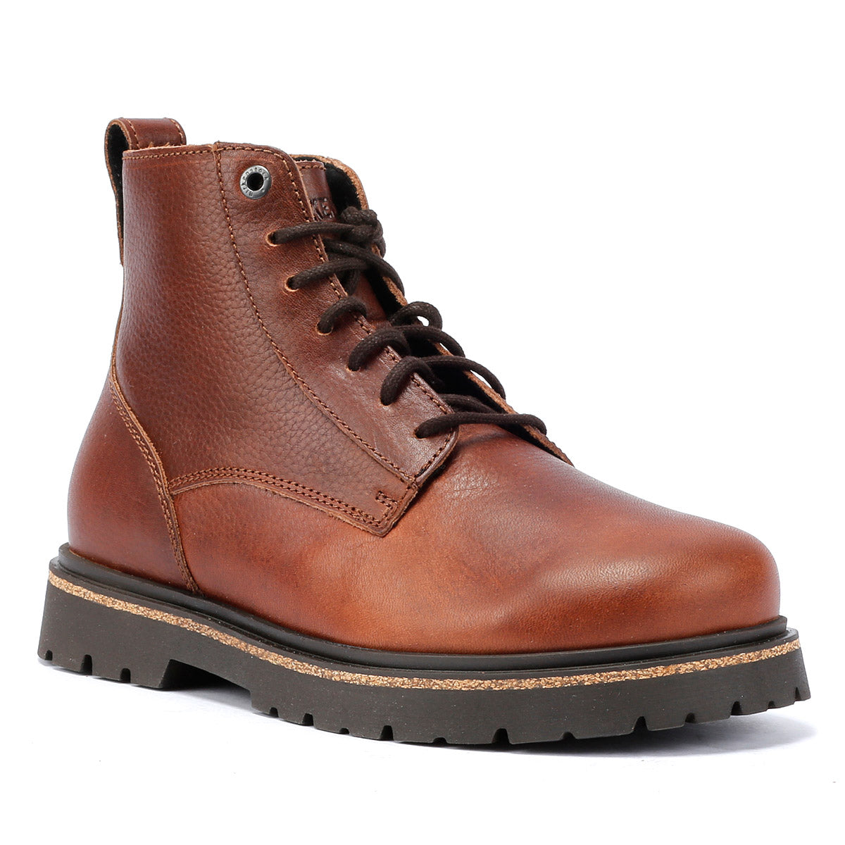 Birkenstock Highwood Lace Mid Damenstiefel Aus Braunem Leder