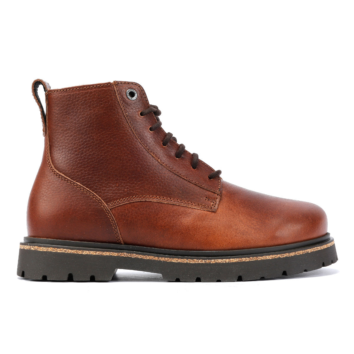 Birkenstock Highwood Lace Mid Damenstiefel Aus Braunem Leder