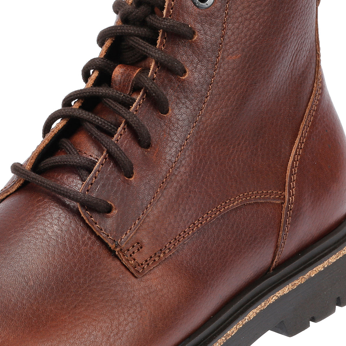 Birkenstock Highwood Lace Mid Damenstiefel Aus Braunem Leder
