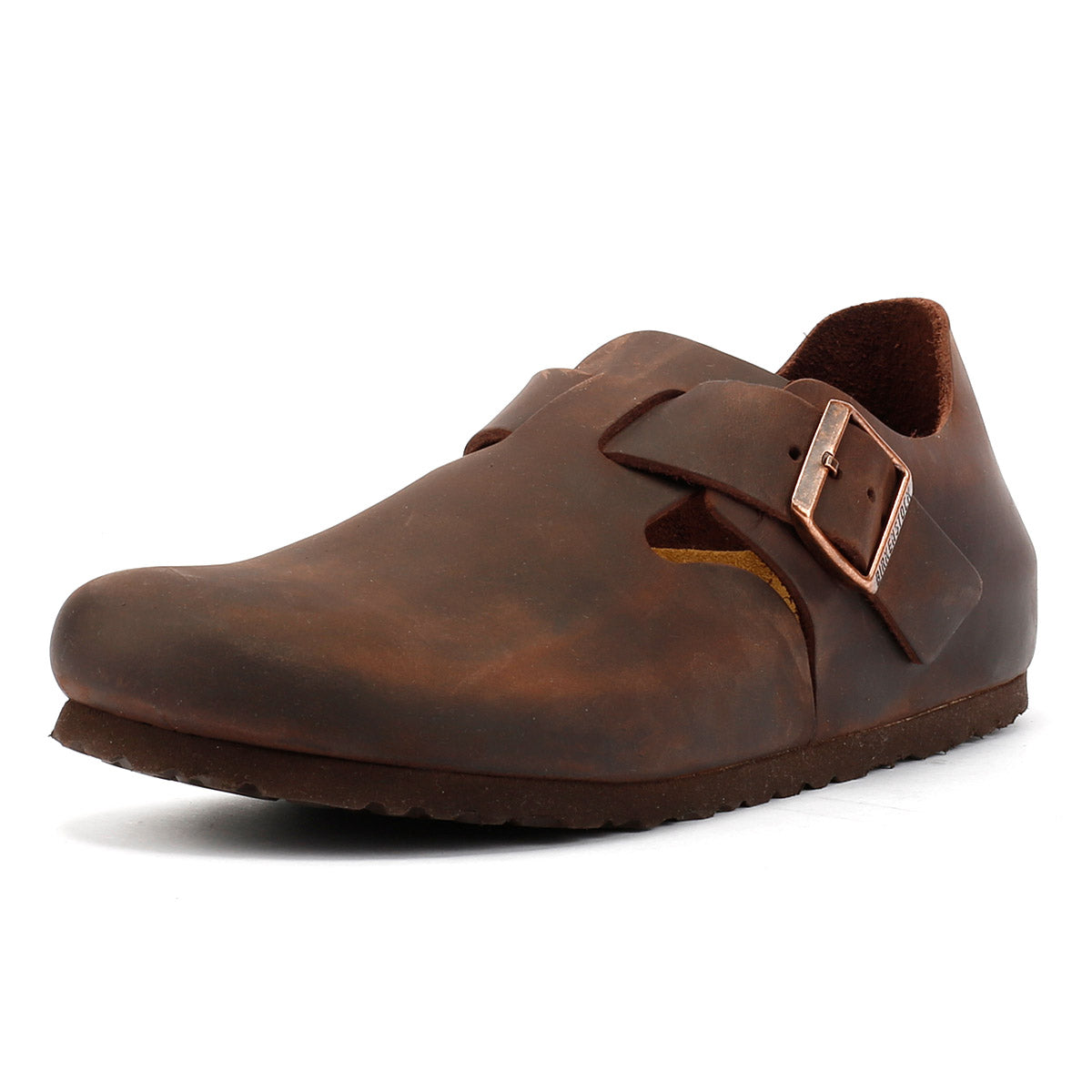 Birkenstock London Damen Lederschuhe In Braun
