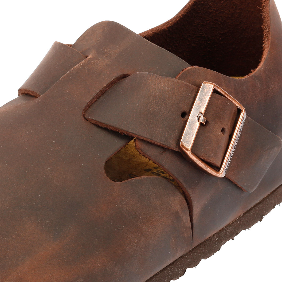 Birkenstock London Damen Lederschuhe In Braun